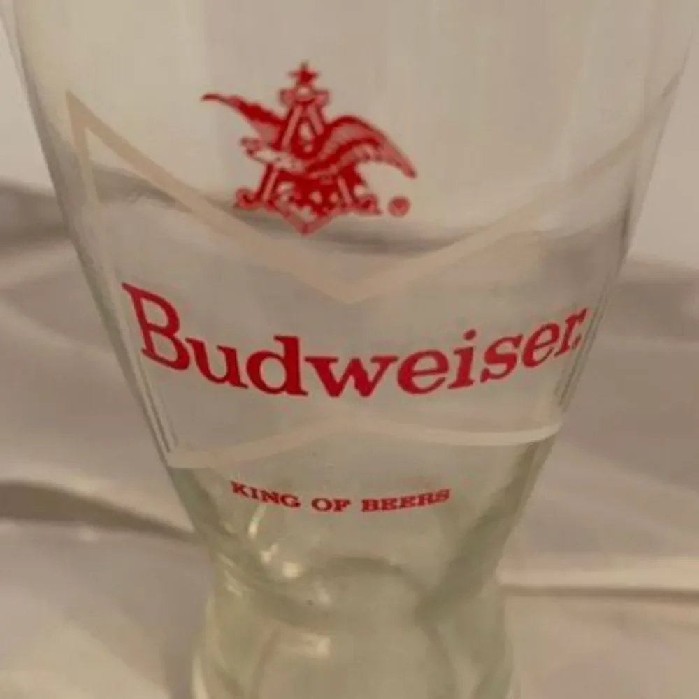 Budweiser King Of Beers Barware Glass